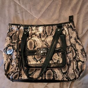 Nine West Purse, snakeskin pattern
